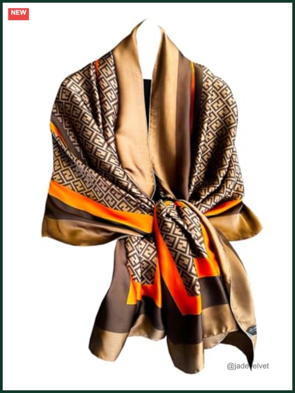 Women's Long Silky Polyester Satin Scarf Shawl Wrap for Formal Evening Gowns